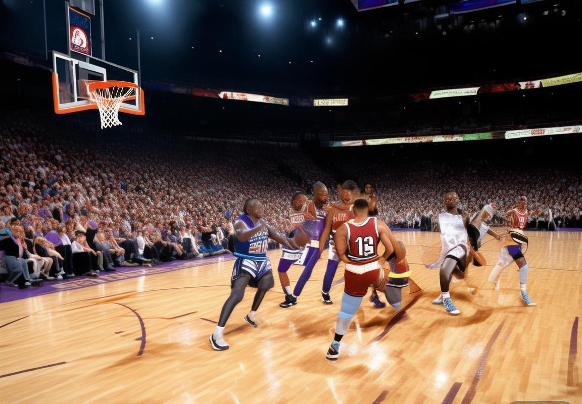 1993年NBA巅峰对决：骑士与国王传奇之战回顾