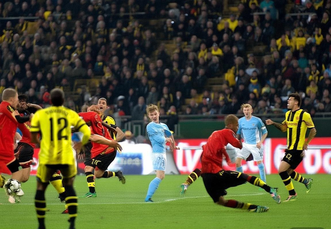 2012欧冠经典对决：多特曼城激战转折点